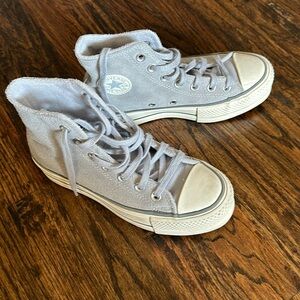 Converse Blue and Purple High-Top Sneakers Canvas Classic